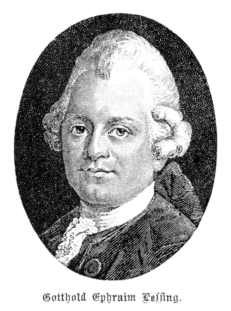 Porträt von Lessing
