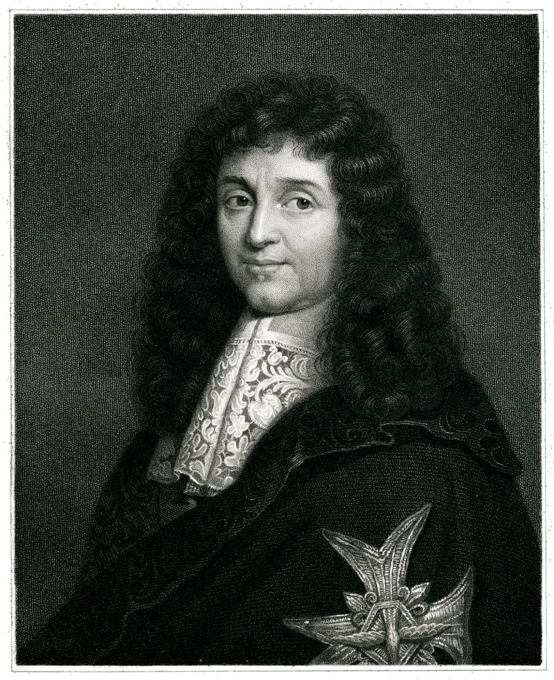 Portrait von Jean Baptiste Colbert