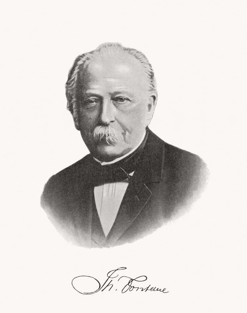 Porträt von Theodor Fontane